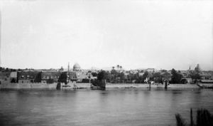 Historisk bild över Bagdad